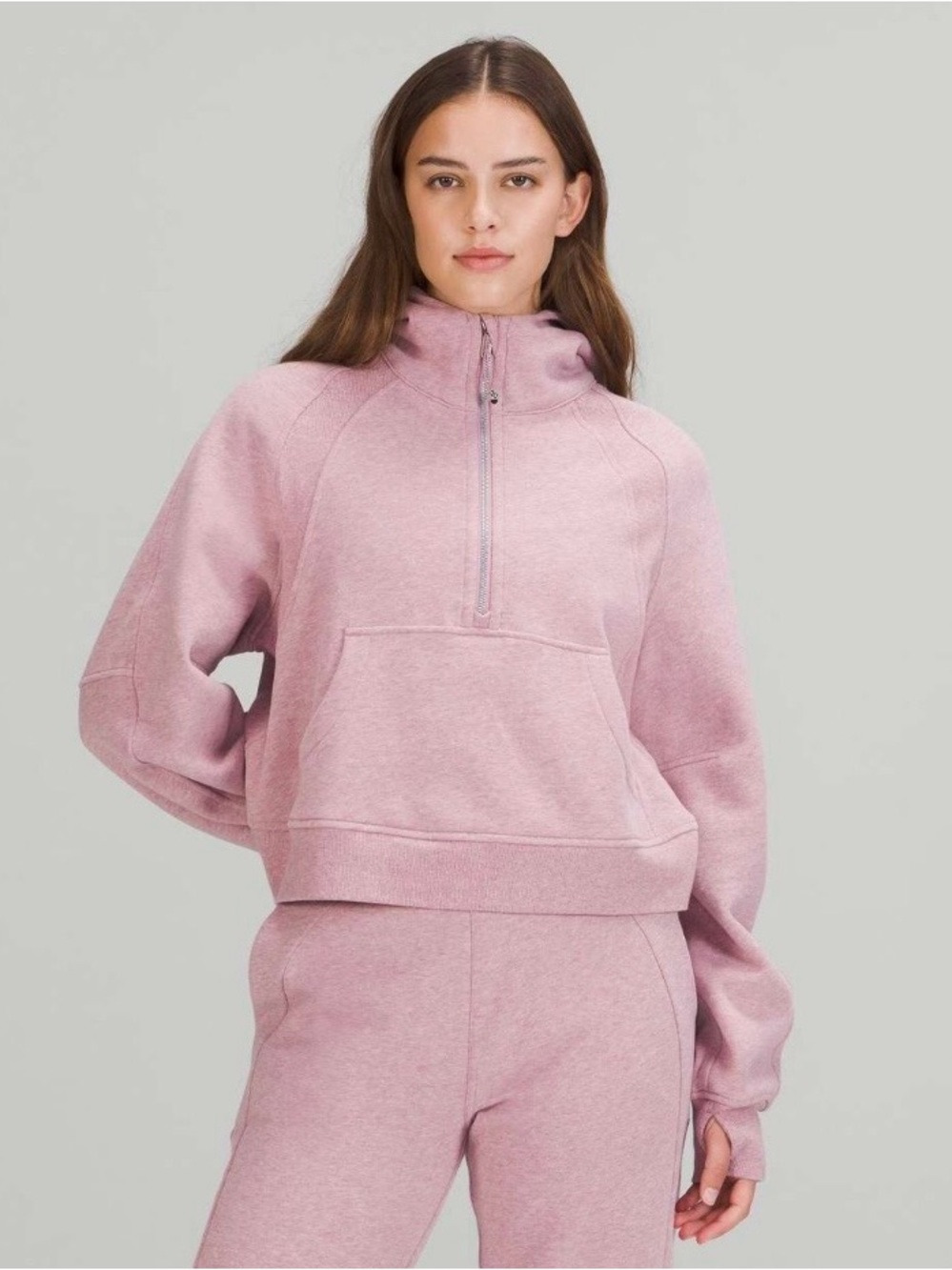 [Size: XS/S] Lululemon Scuba Oversized Half-Zip Hoodie
